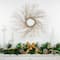 42" Pre-lit LED Champagne Gold Glittered Twig Artificial Christmas Wreath